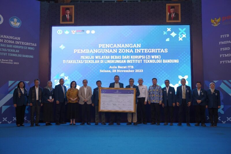 Institut Teknologi Bandung Canangkan Pembangunan Zona Integritas untuk Mendukung Indonesia Emas 2045